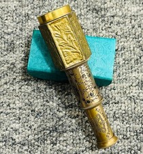 6" Brass Telescope Mini Handheld Spyglass Nautical Marine Small Uk Seller