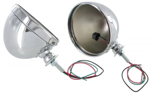 Buggy headlight inch chrome - 7,
