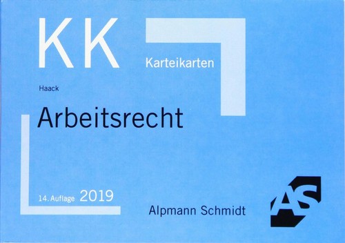 Karteikarten arbeitsrecht buch - karteikarten,