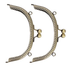 2x Purse Arch Frame Clasp Lock