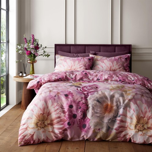 Rhs rosemoor floral duvet - floral,