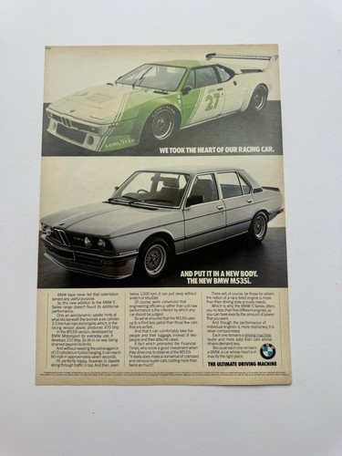 Original e26 bmw - e28, m535i