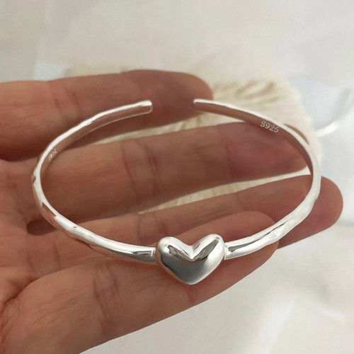 Mens vintage open bangle 925 - vintage,