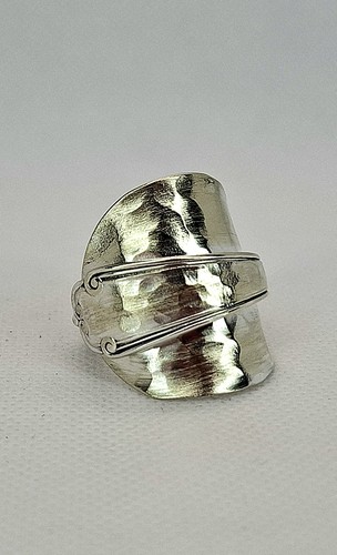 Spoon saddle ring silver - spoon, ring.