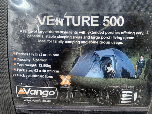 Vango venture 500 person - vango,