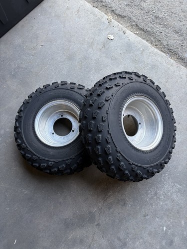 Aluminum front wheels and - front,