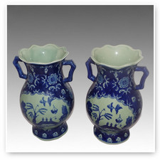 Pair Chinese Blue White
