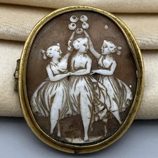 Antique Victorian Shell Cameo