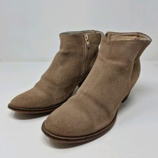 Crew Clothing Ladies Brown Suede/Leather Chelsea Ankle Boots Size 6.5/39