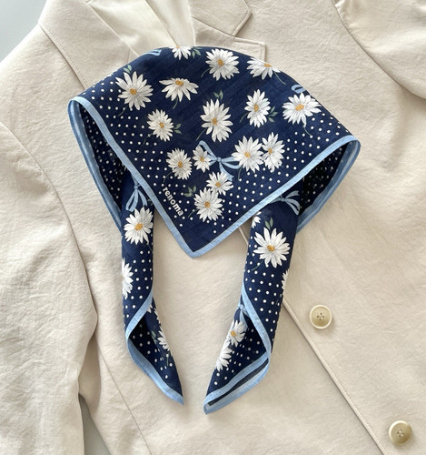 Renoma cotton head scarf - cotton,