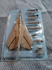 Die-Cast Military Model Aeroplane Scale1:100 GE FABBRI