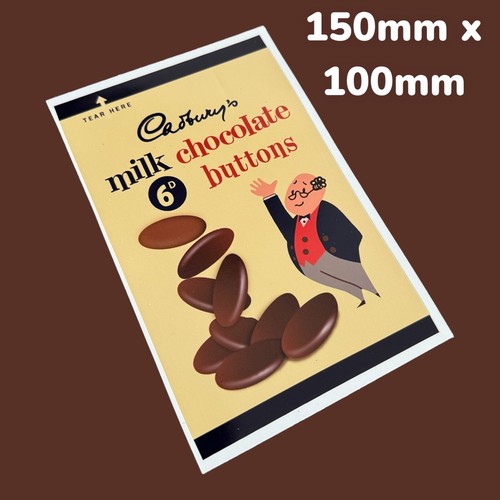 Cadburys buttons vintage - buttons,