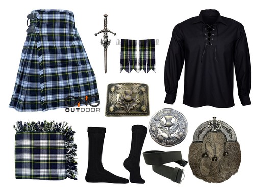 Men scottish wedding kilt - scottish,