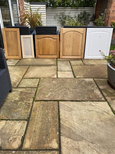 Kitchen door oak cherry - s,