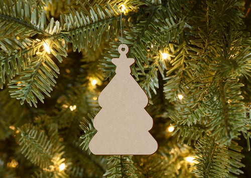 Wooden christmas tree shape - christmas,