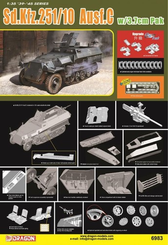 Dragon 6983 kfz - 6983, sd.kfz.251/10