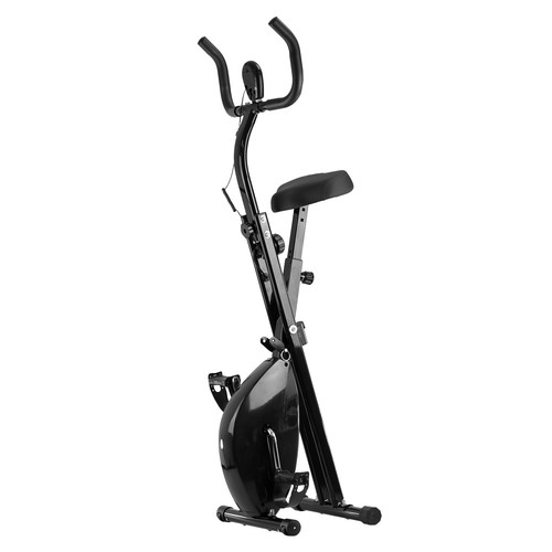 Upright foldable exercise - exercise, bike