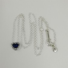 pandora sparkling blue heart