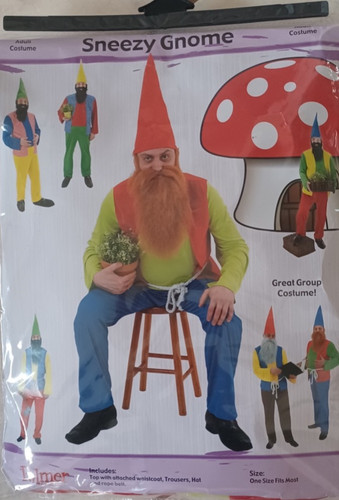 Sneezy mens happy gnome - sneezy,