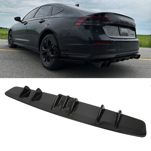 Rear diffuser shark - fin, bumper