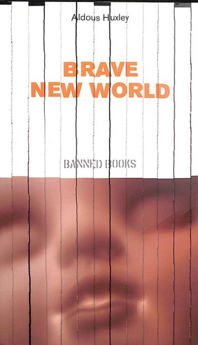 Brave new world banned books - new,