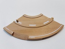 Wooden Brio Curved Road Piece