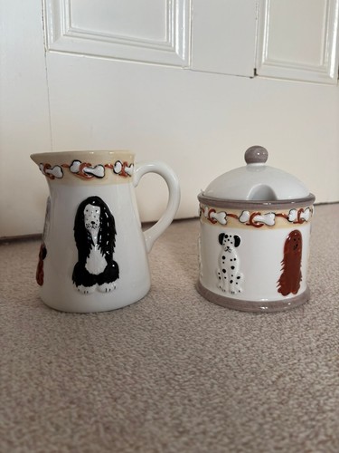 Ceramic dog pattern - ceramic, sugar