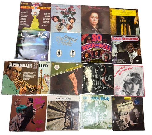 Vinyl records collection - 17,