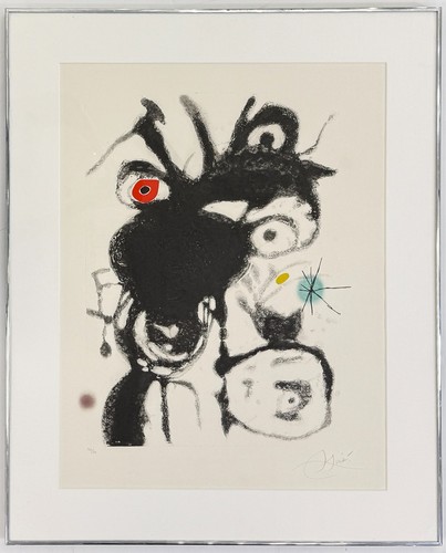 Joan miro plate from - miro, "plate