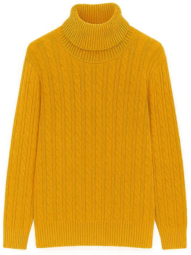 Men cable knit ribbed - cable,