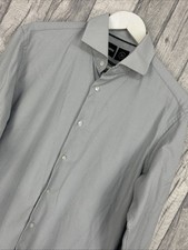 Hugo Boss Performance Shirt Mens 16.5” Large Regular Fit Long Sleeve Button Up