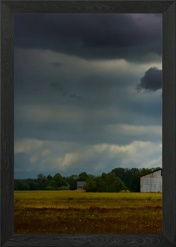 Tornado storm clouds above - tornado,