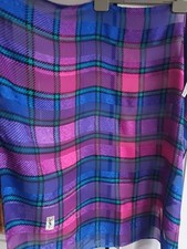 YSL Silk Scarf Fuchsia Pink