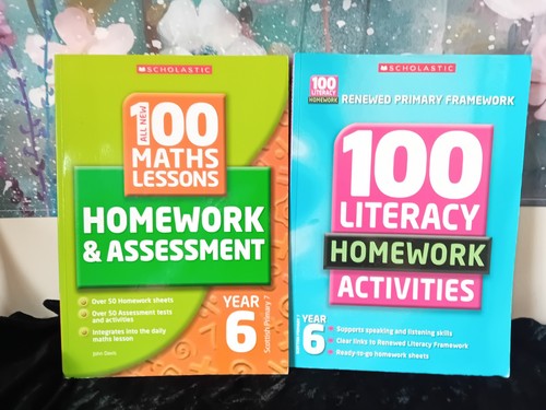 Scholastic 100 maths lessons - scholastic,