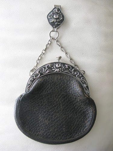 Antique silver floral - antique,