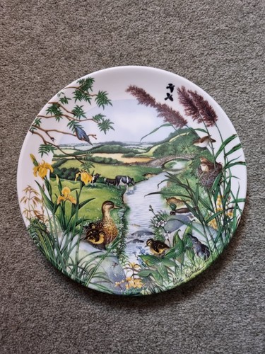 The meandering stream plate - meandering,