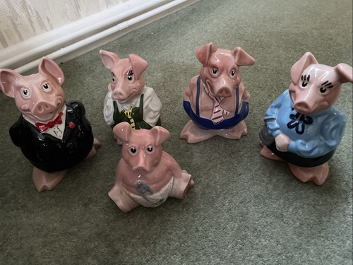 Wade natwest vintage pigs - natwest,