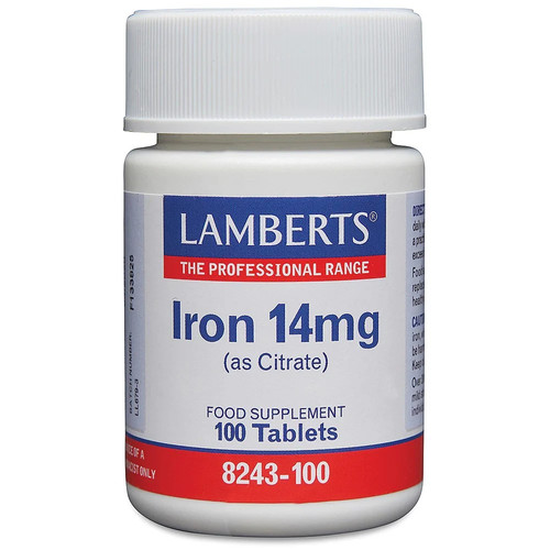 Lamberts iron 14mg - lamberts,