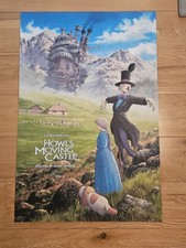 Howl's Moving Castle   Kevin Wilson  Screenprint   Poster  Nt Mondo   Inc UK P&P