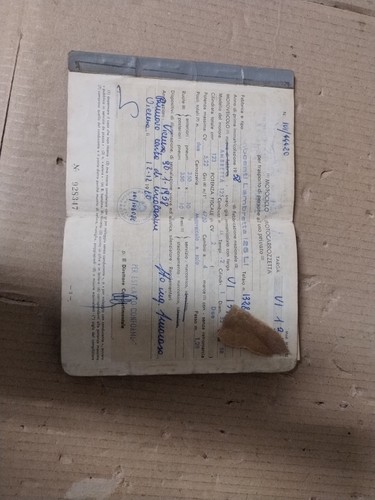 Libretto lambretta innocenti - libretto,
