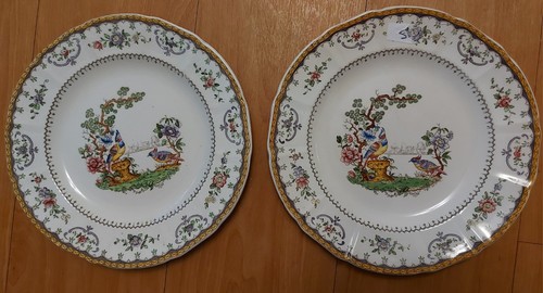 Harrods plates antique - 1912, x2