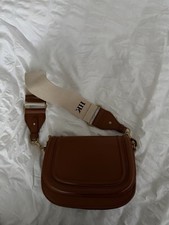 Zara Tan Crossbody Bag with