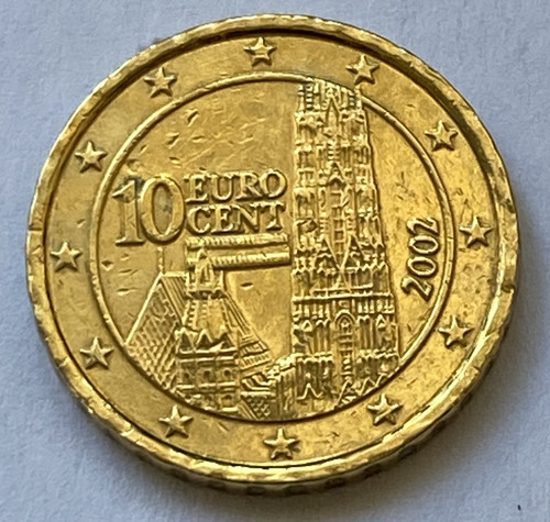 Austria cent coin 2002 - cent,