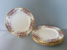 Royal Albert Autumn Roses - 6 Dinner Plates - 10.5" or 26.5 cm  - Seconds