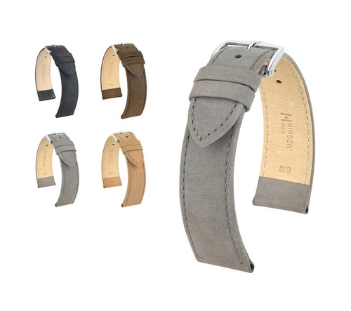 Hirsch nubuck leather watch - nubuck,