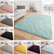 Hug Snug Fluffy Rug Anti Slip