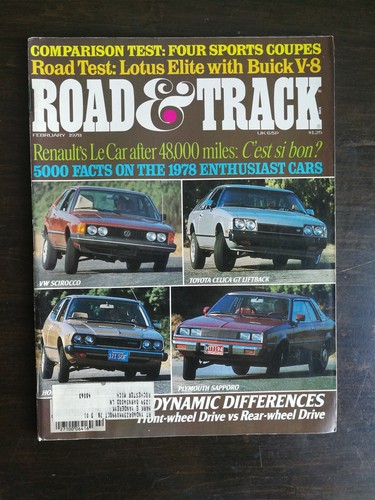 Road track february - &,