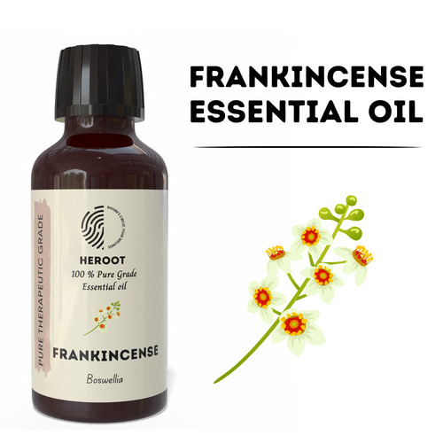 Frankincense essential oil - essential, –
