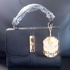 Black New Moda Handbag, Never