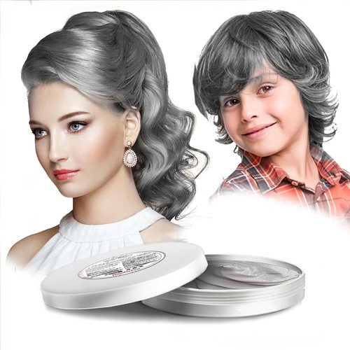 Silver gray temporary - gray,
